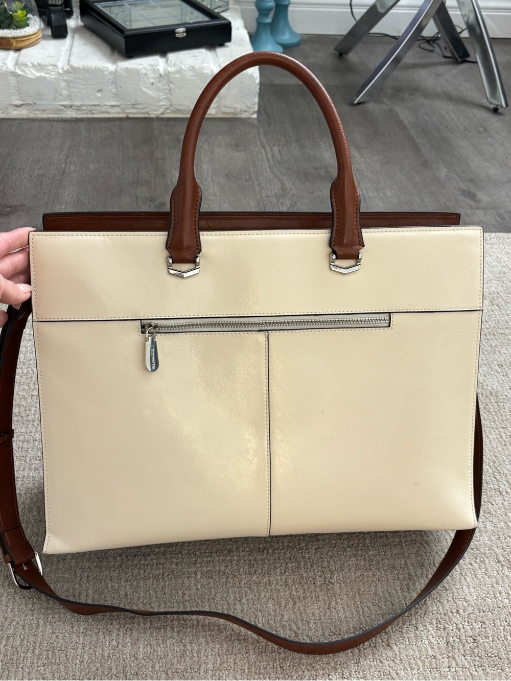 BOSTANTEN Genuine Leather Large Capacity Work Briefcase NWOT - Picture 13 of 15